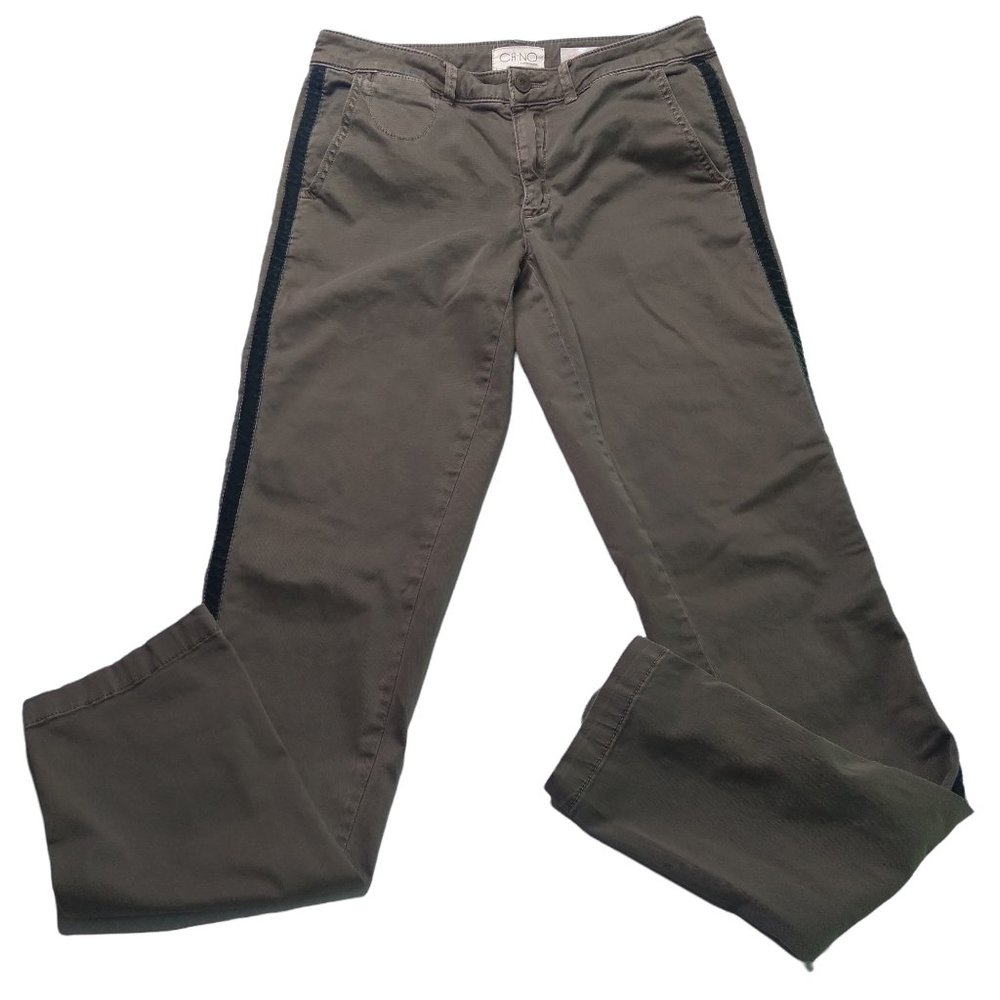 Chino by Anthropologie relaxed fit skinny pants
